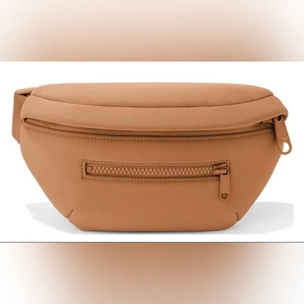 Dagne Dover Ace Neoprene Fanny Pack - Camel